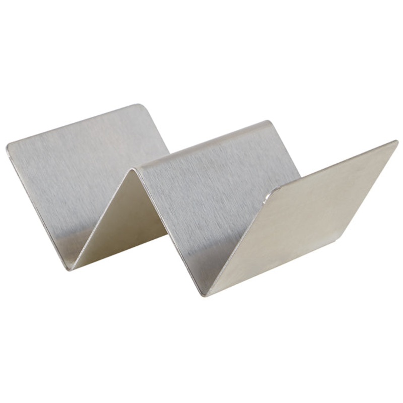 Winco Stainless Steel Taco Holder / Server - 1-2 Slots TCHS-12
