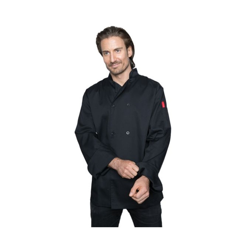 Blackwood Chef Jacket XL Black XLARGE-ECO-07*