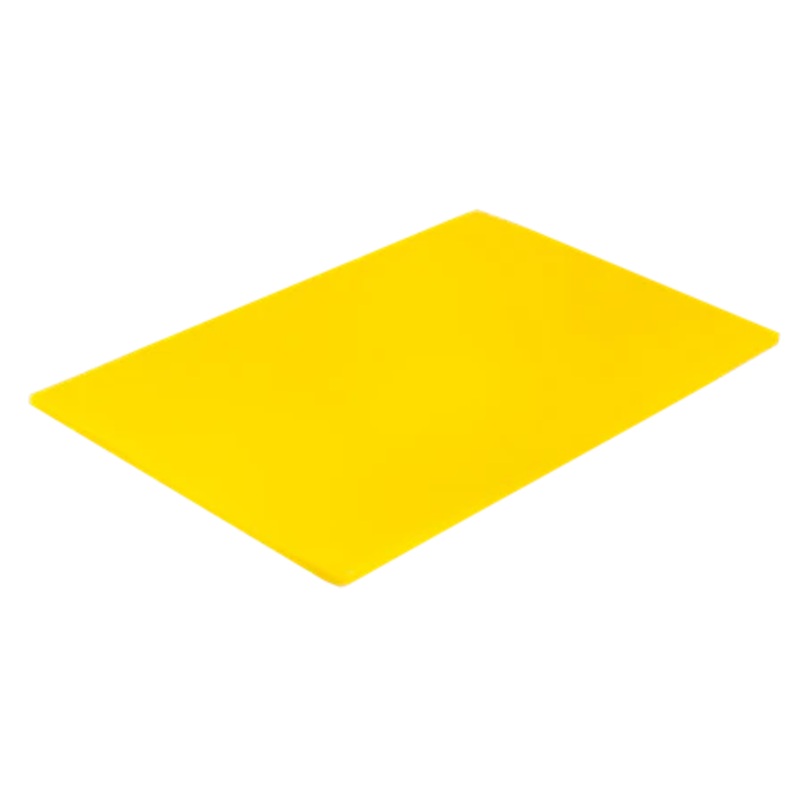 Browne 57361217 Cutting Board 12" X 18" Yellow