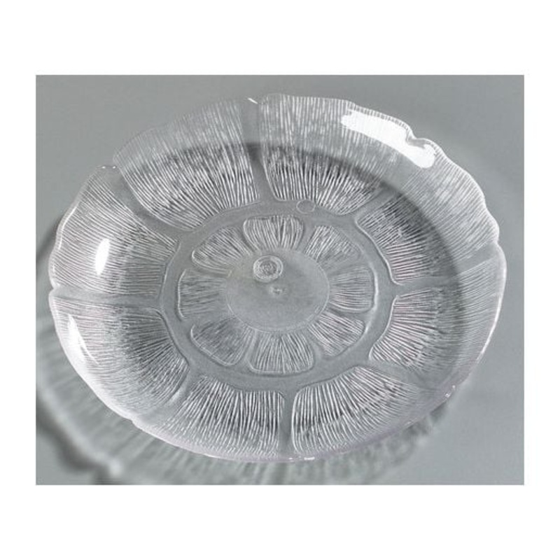 Rabco Clear Petal Mist 12.81" Plastic Plate 6942*