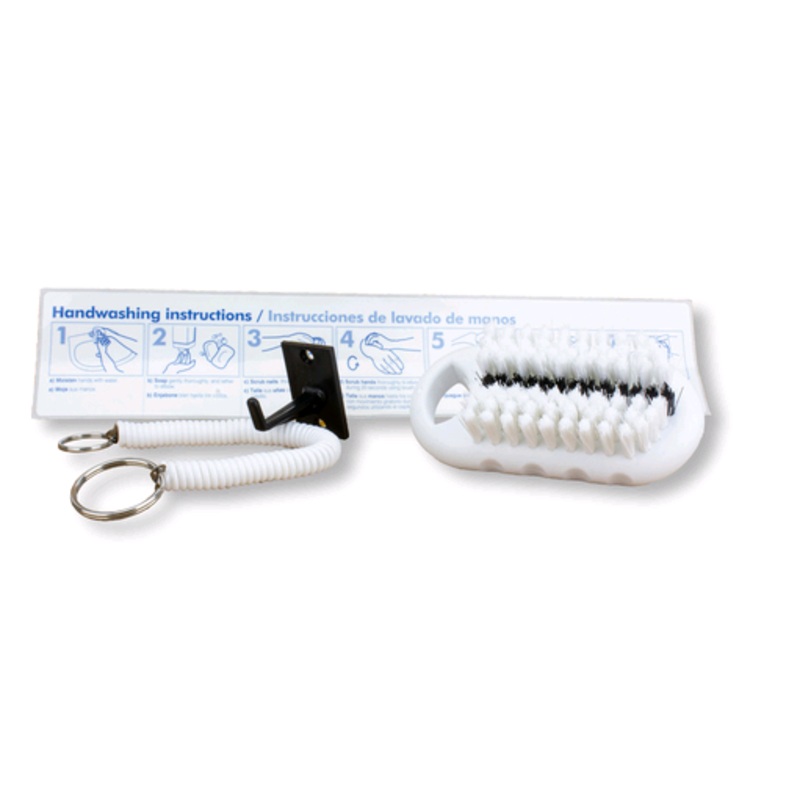 Rabco Hand and Nail Brush Kit - White 40021EC02