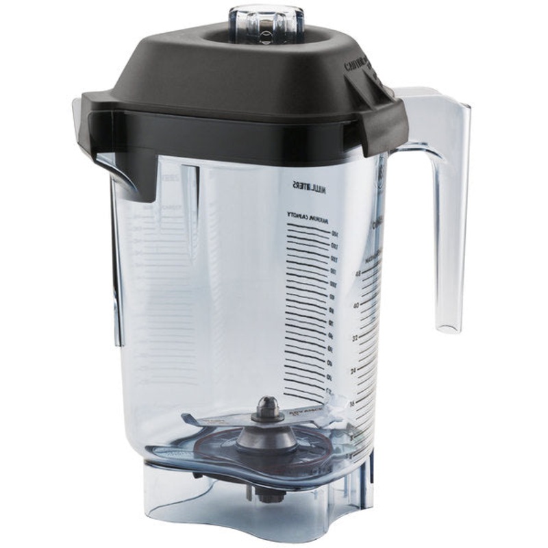 Vitamix Advance 48 oz. Clear Tritan Copolyester Deluxe Blender Jar with Lid and Wet Blade Assembly - 15978