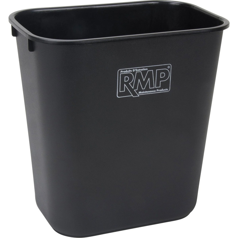 Bios JK672 Deskside Wastebasket, 14 Quarts, Polyethylene
