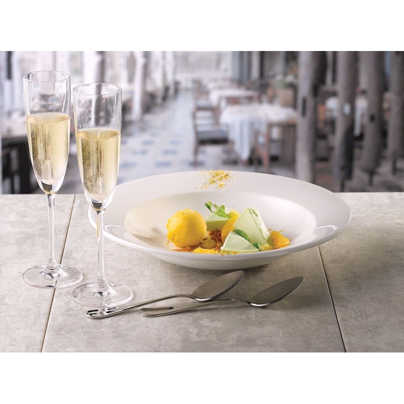 Churchill Alchemy White 17oz 9.5" Round Bowl APR AB91