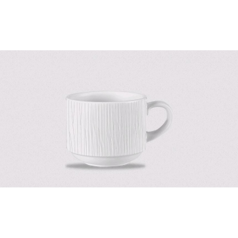 Churchill - Super Vitrified Bamboo 8oz Stacking Cup WHBALSC81