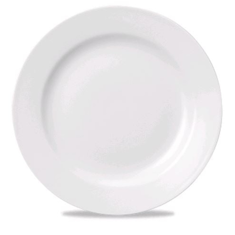 Churchill - Super Vitrified Classic 10" White Round Plate WH CP101