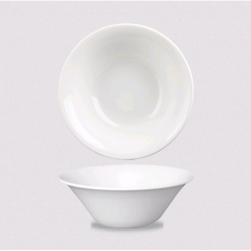 Churchill - Super Vitrified Mediterranean 9 7/8" 46oz Salad Bowl WH SBL1