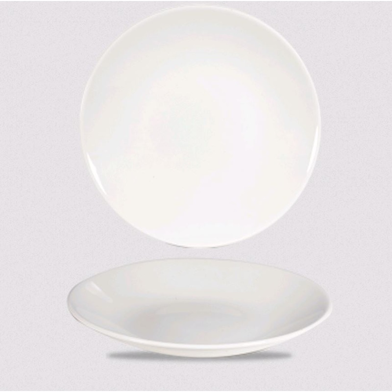 Churchill - Super Vitrified Profile 11" Deep Coupe Plate WH PD271