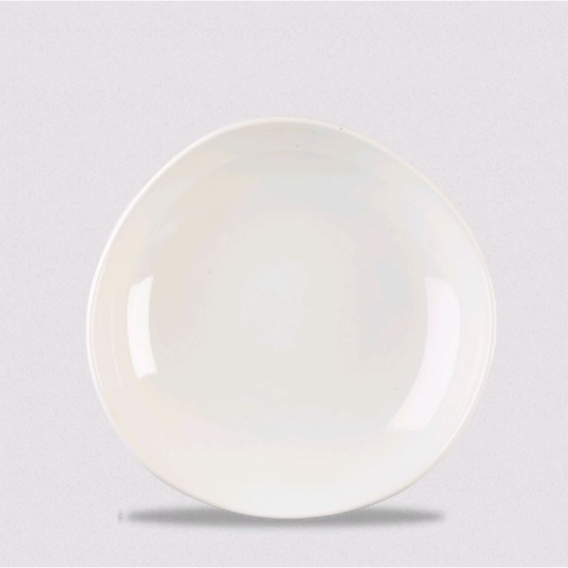 Churchill - Super Vitrified Trace 9 7/8" Organic Round Plate WH OGB11