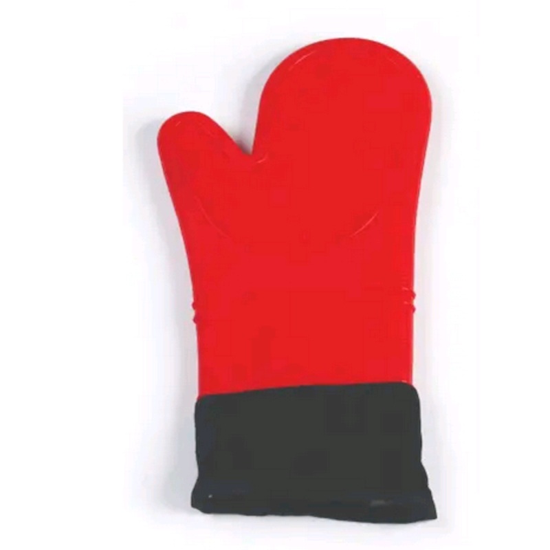 Cool Touch 15" Red Silicone Oven Mitt CT-SF-R15
