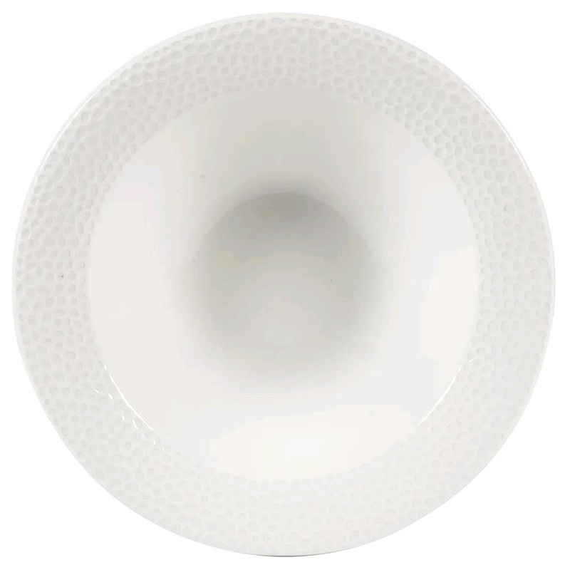Churchill - Super Vitrified Isla 6 5/8" 9oz White Round Wide Rim Oatmeal Bowl WHISIPOB1