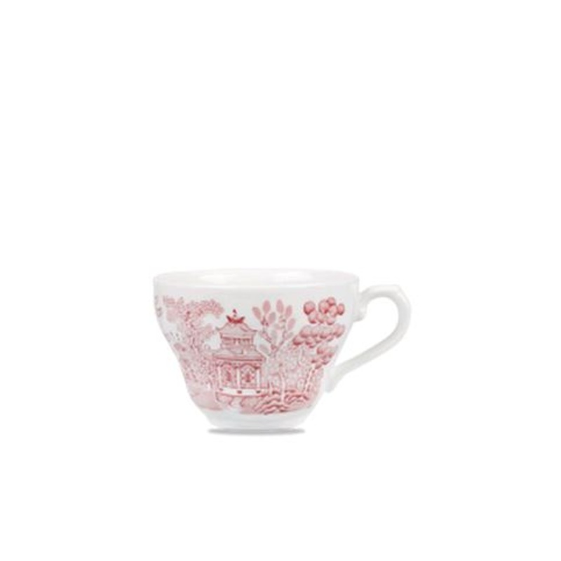 Churchill - Super Vitrified Vintage Prints Cranberry Willow Georgian 7oz Teacup CWL GTC71
