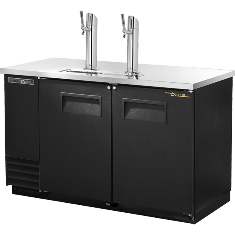 True Beer Dispenser 2 Taps TDD-2-HC BLK