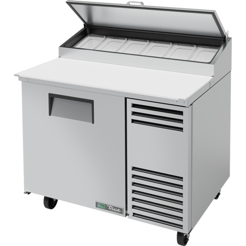 True One Door Refrigerated Pizza Prep Table TPP-AT-44-HC