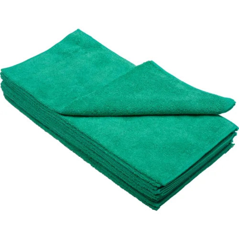 16"x16" Microfiber Cloth Green  3030G
