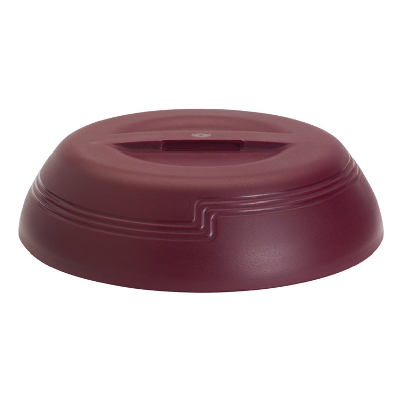 Cambro Insulating Lid for 9" Plate Cranberry MDSLD9487 12/1EA*