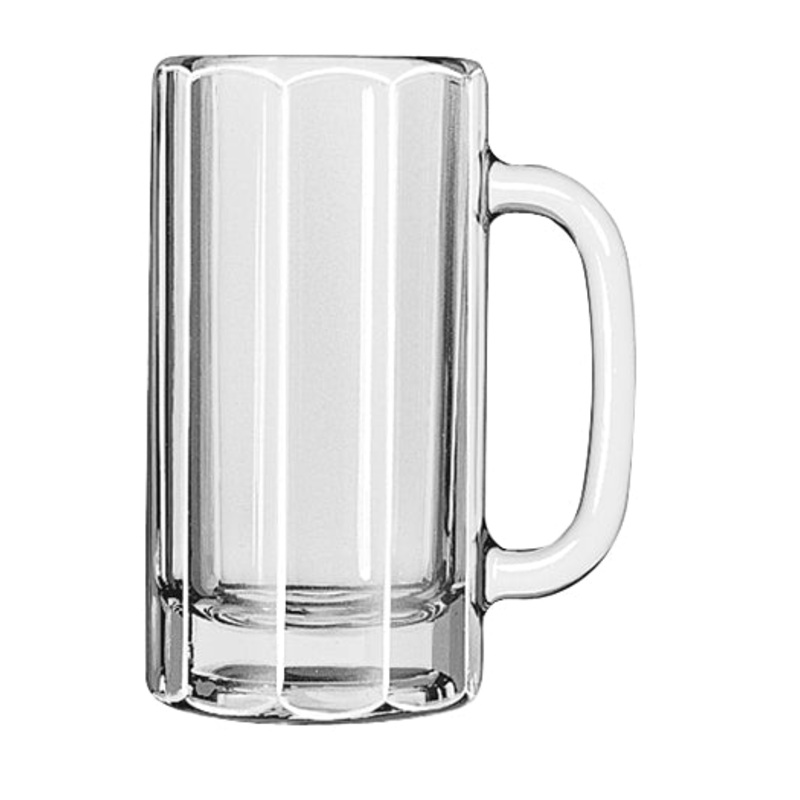 Libbey Paneled Beer Mug 12oz 12/1EA*