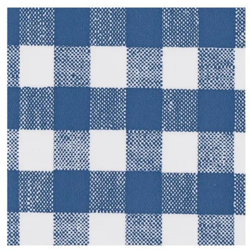 Marko - Table Cloth, Blue Gavin Check (45 ft Roll) 57661554L002