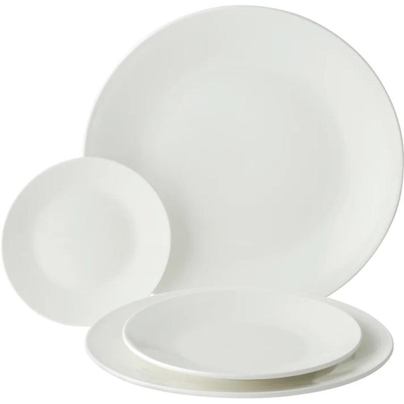 Tableware Anton Black Coupe Plate, 6.25" AB Z03169 6/1EA*