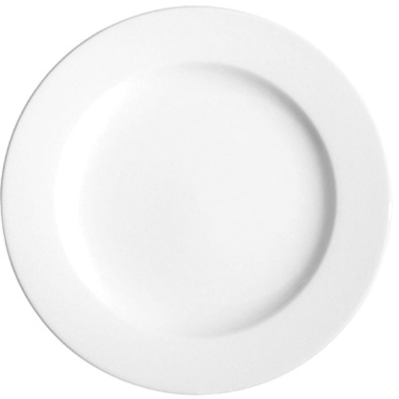 Tableware - Plate, 10-3/4", Round, White  55CCPWD101