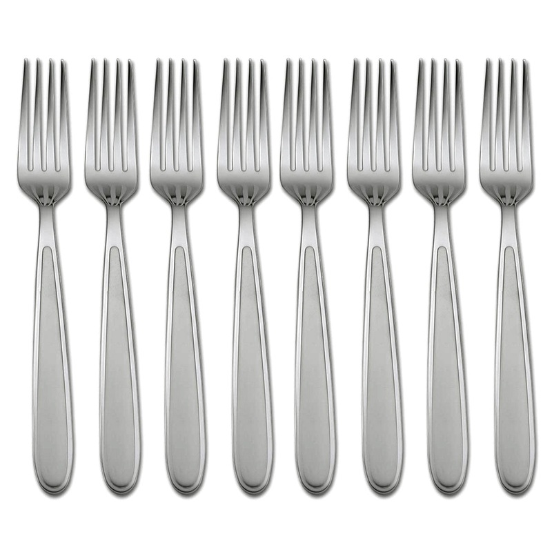 Jordan Frosted Dinner Fork - Set of 8