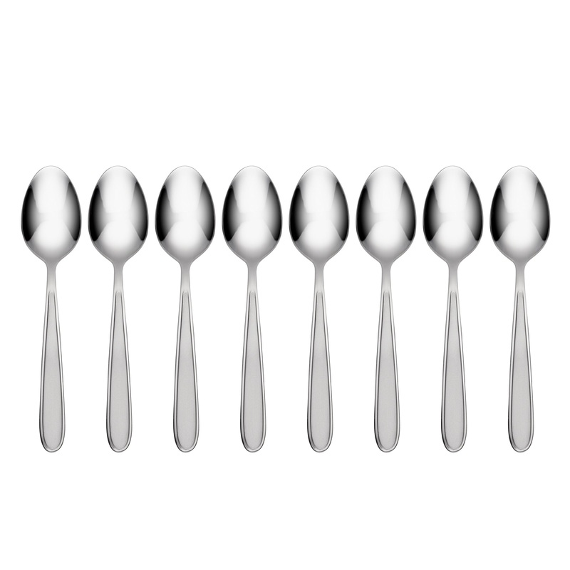 Jordan Frosted Teaspoon - Set of 8