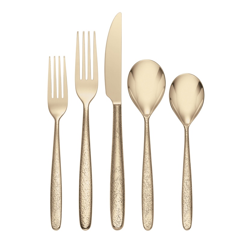 Storm Champagne 20 Piece Flatware Set