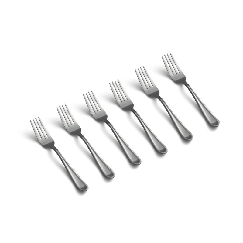 Malibu Satin Salad Fork - Set of 6