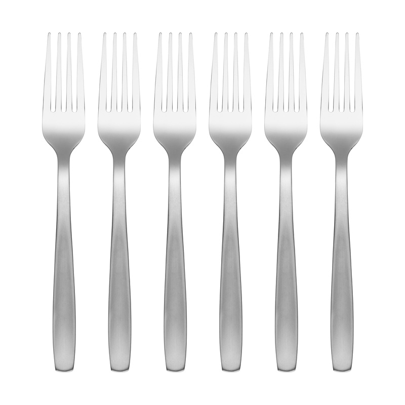 Paulina Satin Mirror Dinner Fork - Set of 6