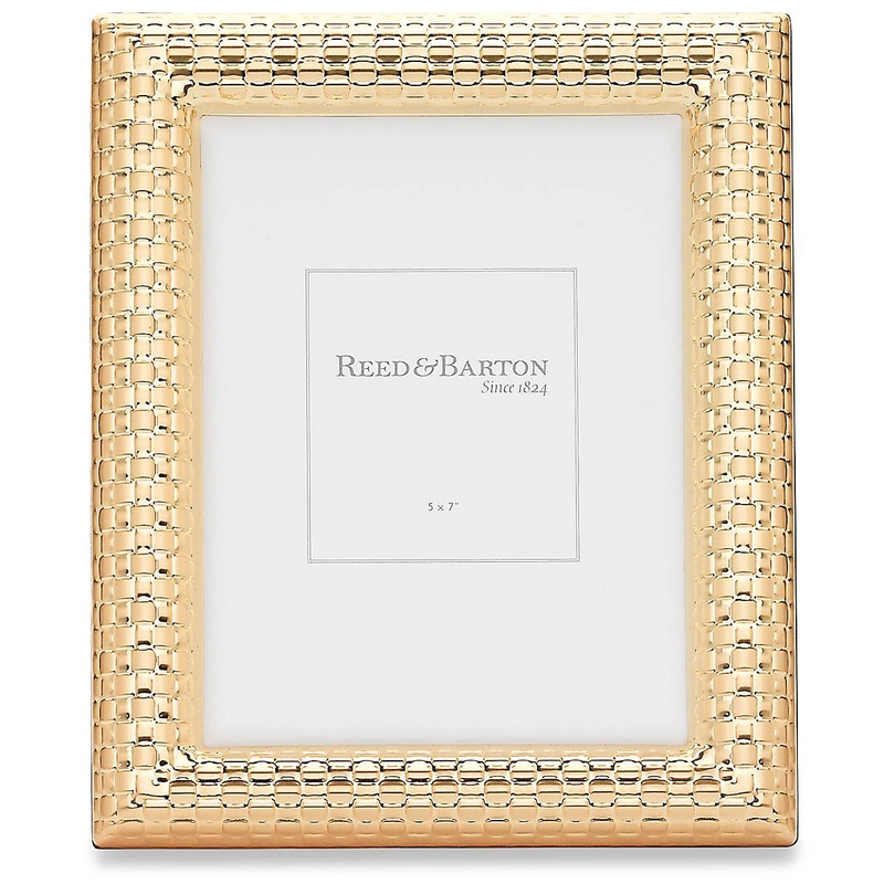 Watchband Satin Gold 5" x 7" Photo Frame