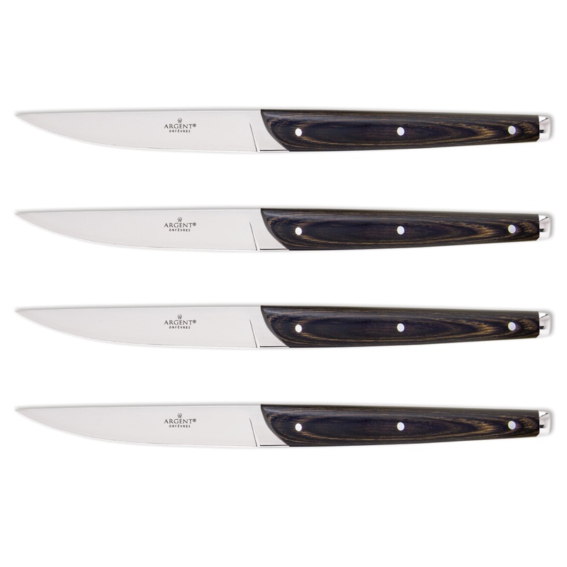 Clevedon Pakkawood  Steak Knives Set of 4