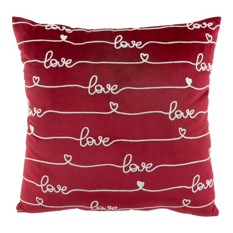 Love Scripted 18X18 Throw Pillow