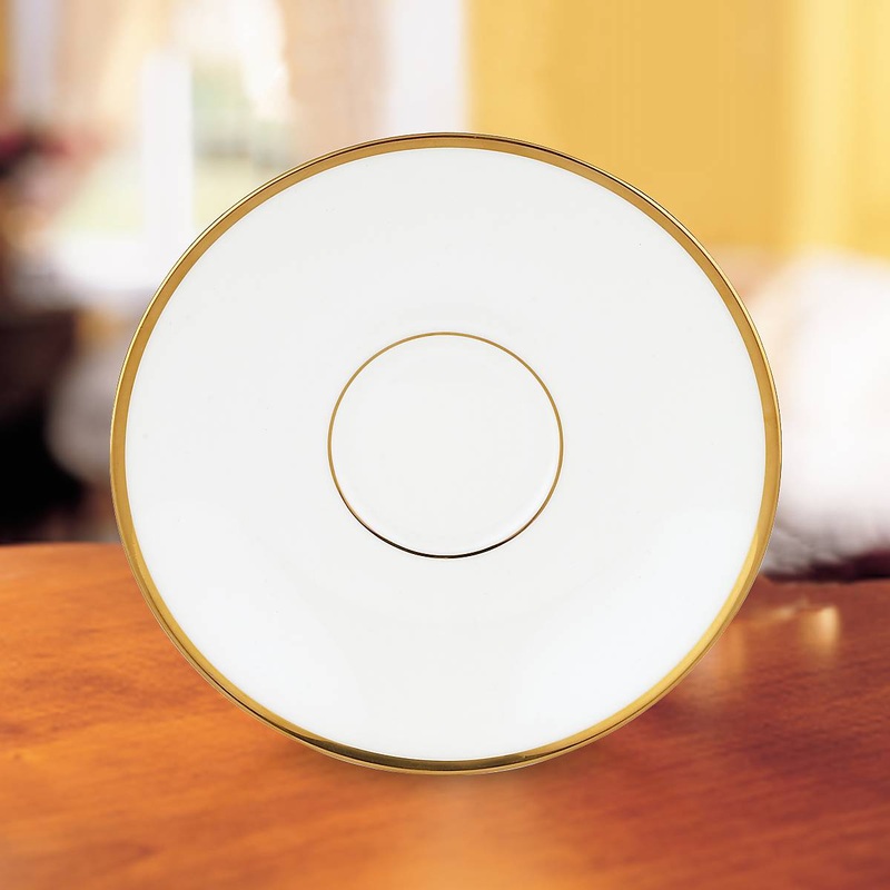 Continental Dining Gold Saucer