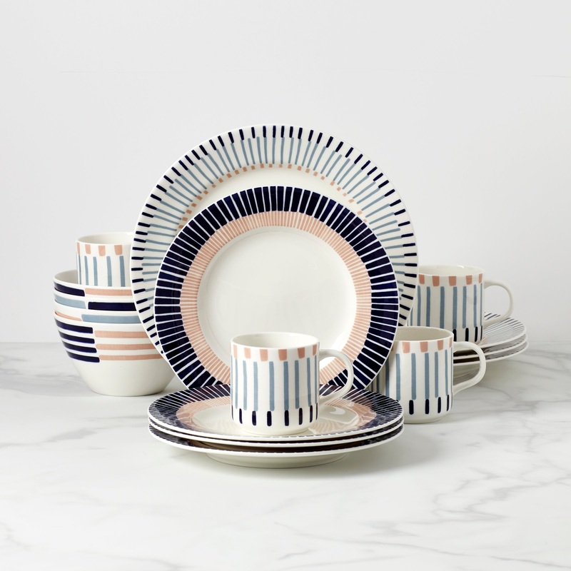 Brook Lane 16-Piece Dinnerware Set
