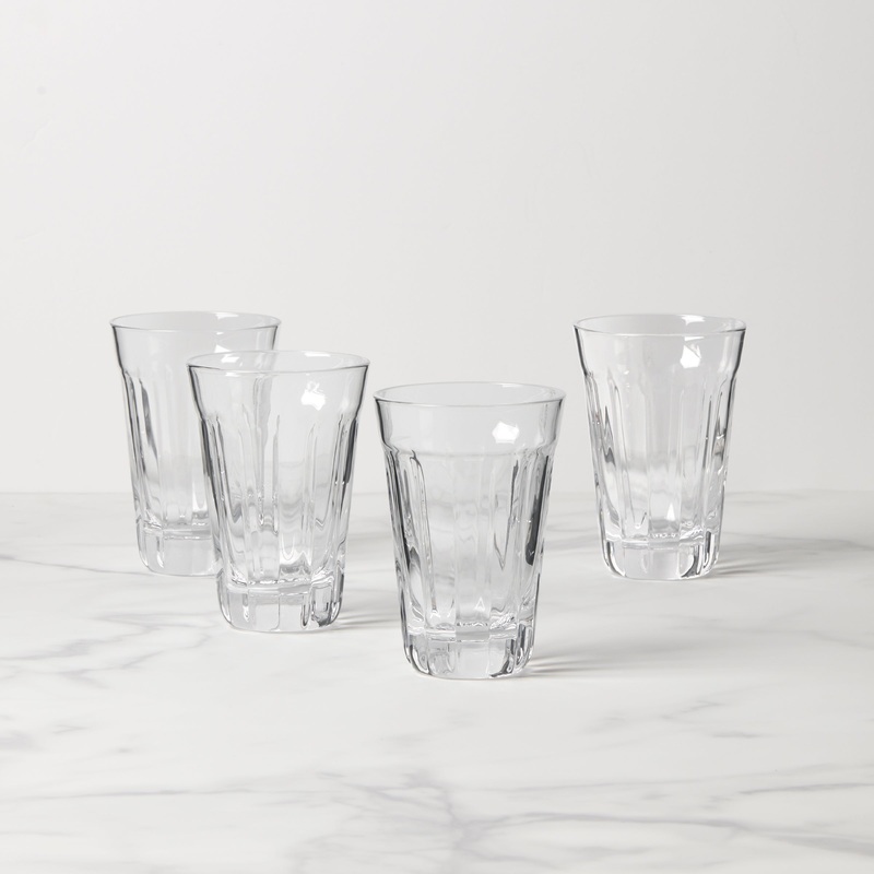 French Perle Short Glasses - Set Of 4
