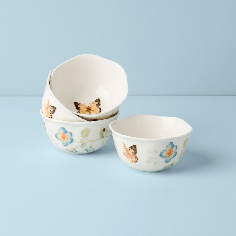 Butterfly Meadow Dessert Bowls - Set of 4