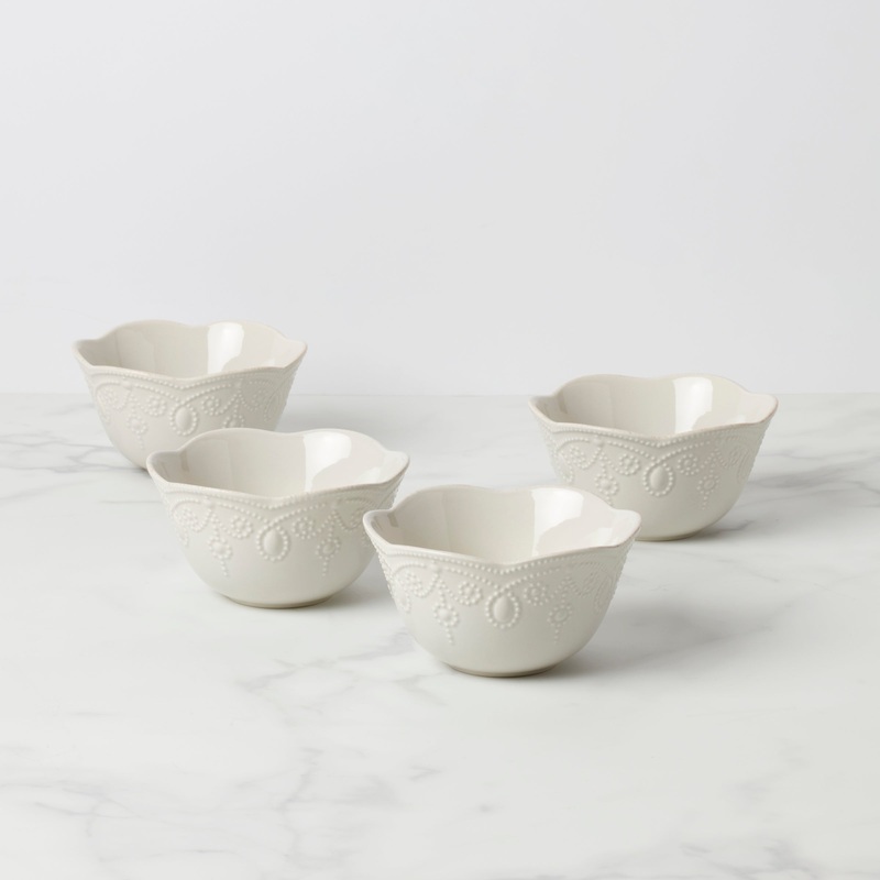 French Perle Fruit Bowls - Set of 4