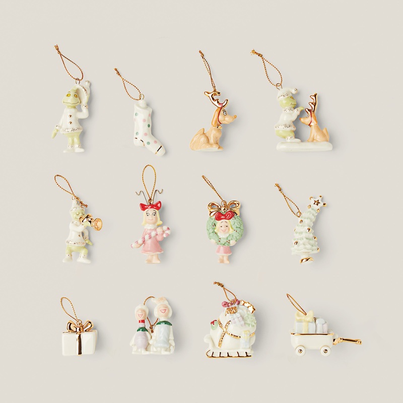 How The Grinch Stole Christmas 12-Piece Ornament Set
