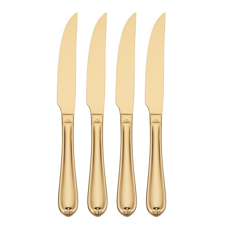 Ivy Way Gold Steak Knife - Set of 4