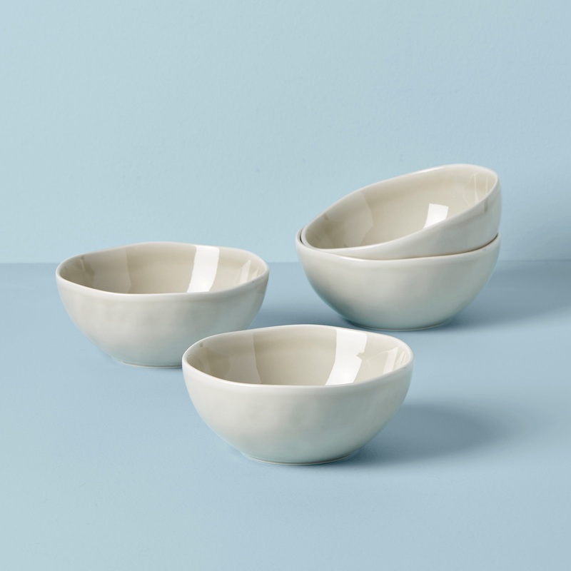 Bay Colors Grey All-Purpose Bowls - Set of 4