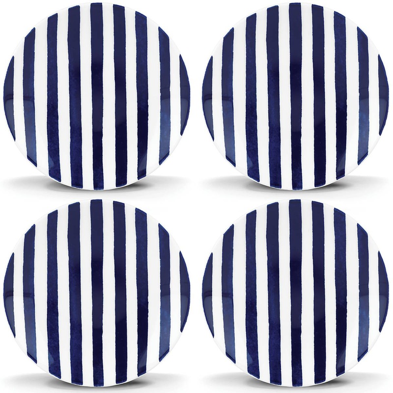 Charlotte Street 4-Piece Tidbit Plate Set