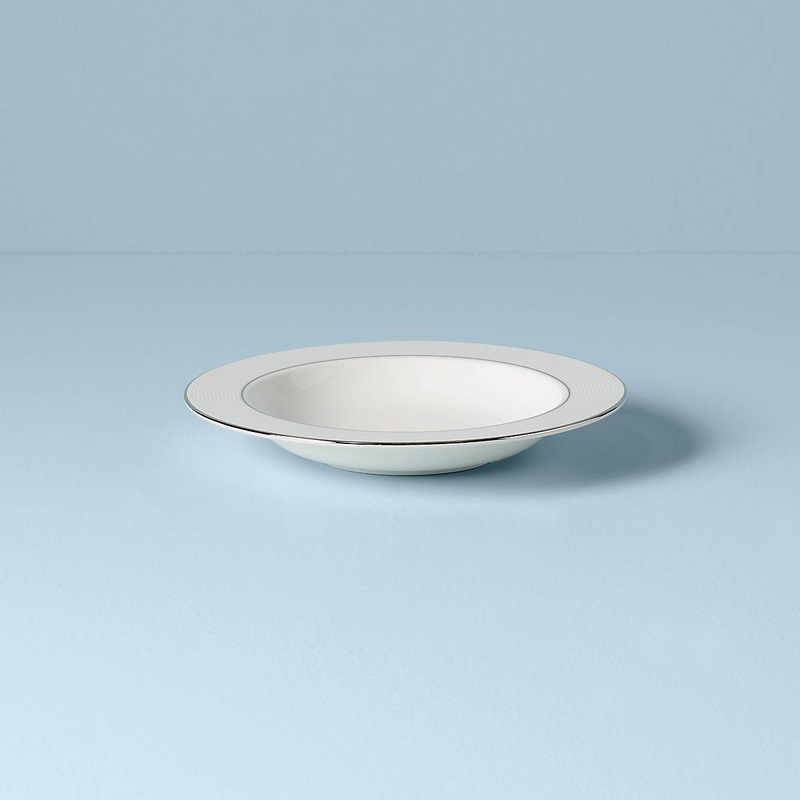 Opal Innocence Stripe Rimmed Soup Bowl