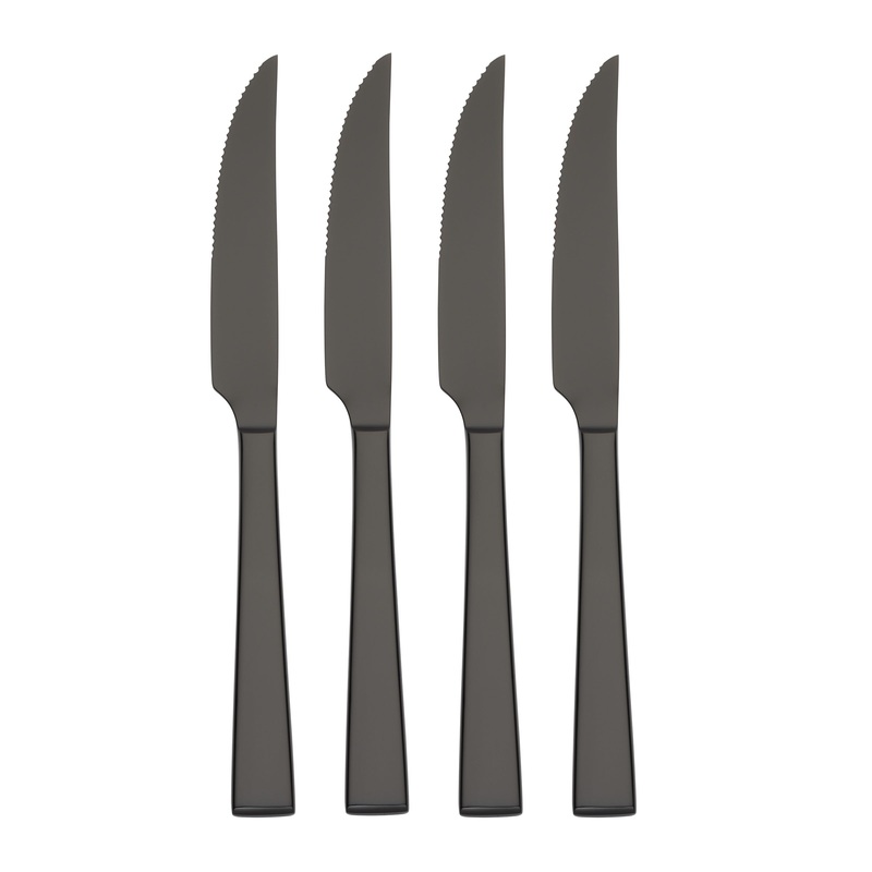 Kane Black Steak Knife - Set of 4