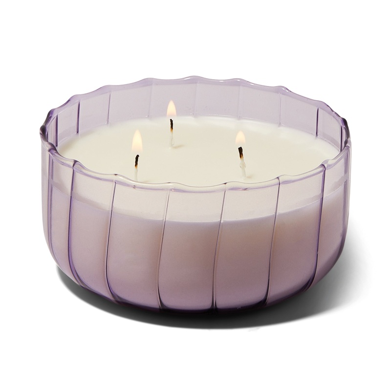 Ripple 12-oz Soy Wax Candle, Salted Iris