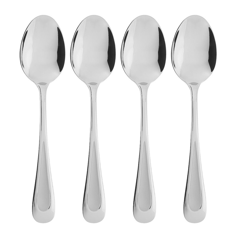 Satin Sand Dune Dinner Spoon - Set of 4