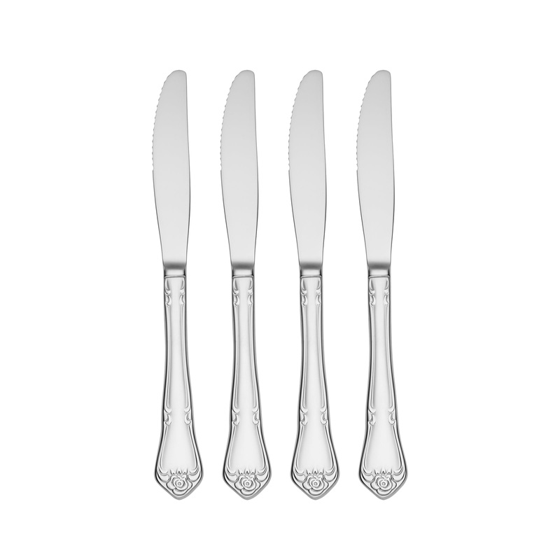True Rose Dinner Knife - Set of 4
