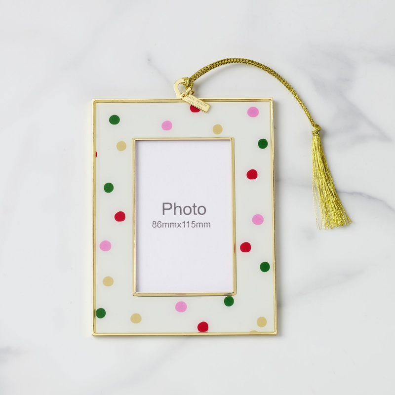 Be Jolly Mini Frame Ornament - Dot