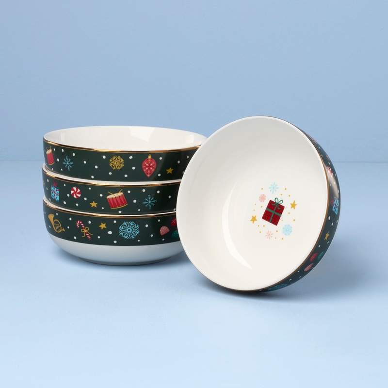 Nutcracker Ballet All Purpose Bowls - Set of 4