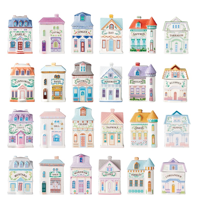 Spice Village 24-Piece Spice Jar Set