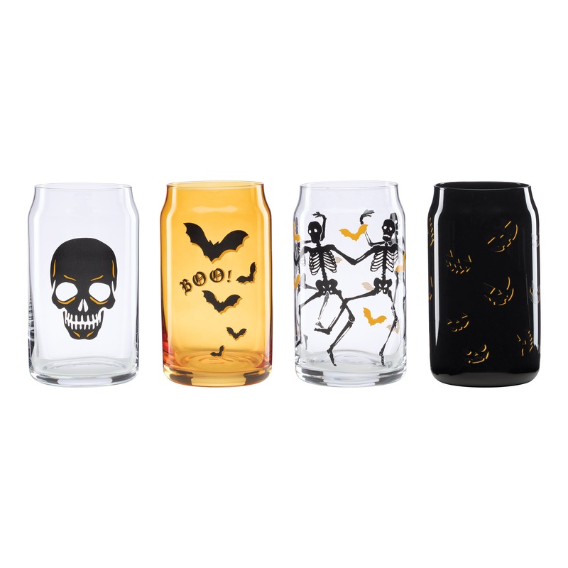 Vintro Halloween Can Coolers, Set of 4
